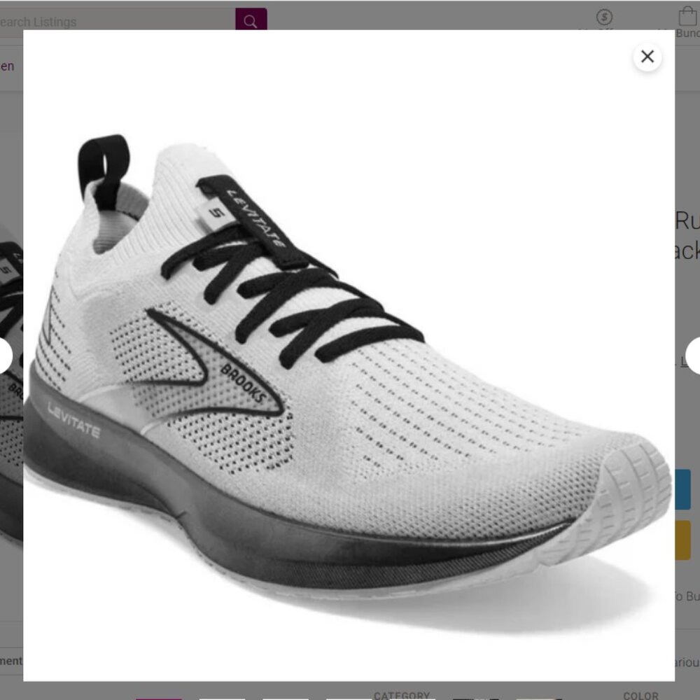 Brooks Men's Levitate Stealthfit 5 EUC Size US 10/EU 44